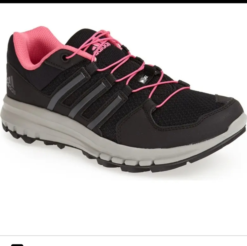 Duramo Cross Trail running shoe pink/black Size 10